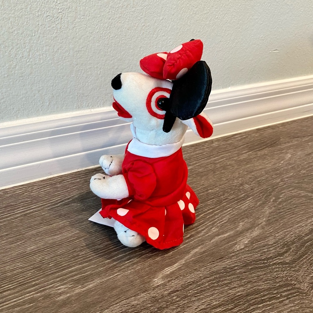 Target Dog “Bull Terrier Dog” Bullseye as Minnie Mouse Plush - Picture 4 of 7